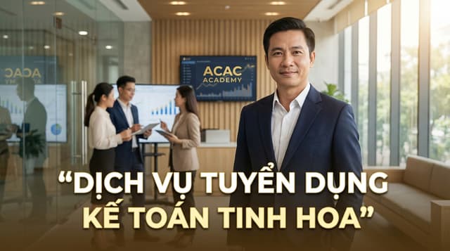 Dịch vụ tuyển dụng kế toán tinh hoa cho doanh nghiệp vừa và nhỏ