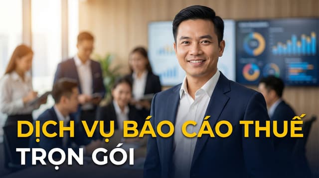 Dịch vụ báo cáo thuế trọn gói – Giải pháp thuế an toàn, tối ưu cho doanh nghiệp SME