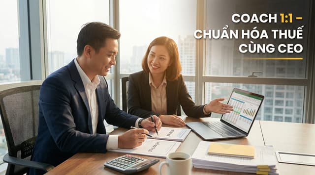 Tư vấn Coach 1:1 – Chuẩn hóa thuế cùng CEO